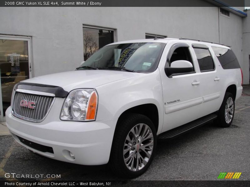 Summit White / Ebony 2008 GMC Yukon XL SLE 4x4