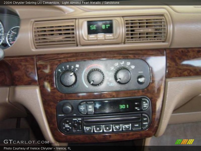 Light Almond Pearl Metallic / Sandstone 2004 Chrysler Sebring LXi Convertible