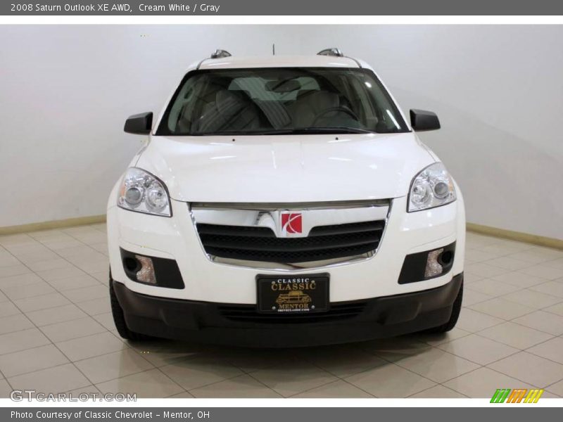 Cream White / Gray 2008 Saturn Outlook XE AWD