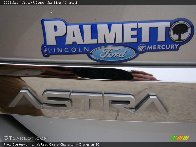 Star Silver / Charcoal 2008 Saturn Astra XR Coupe