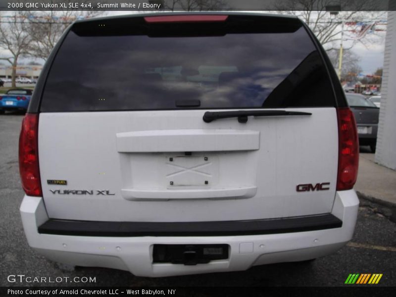Summit White / Ebony 2008 GMC Yukon XL SLE 4x4