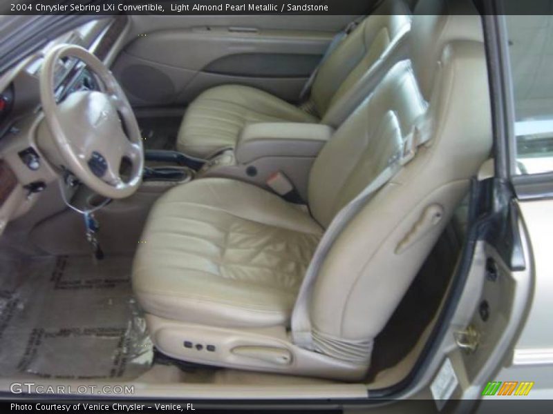 Light Almond Pearl Metallic / Sandstone 2004 Chrysler Sebring LXi Convertible