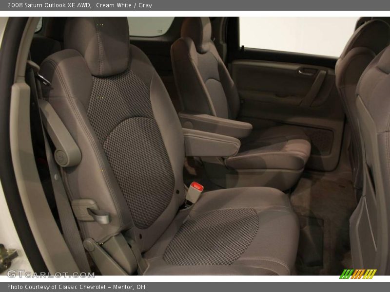 Cream White / Gray 2008 Saturn Outlook XE AWD