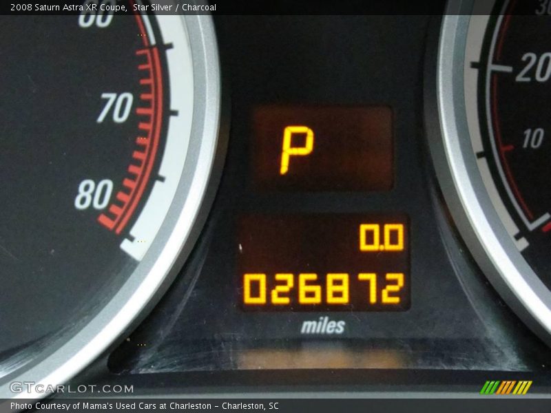 Star Silver / Charcoal 2008 Saturn Astra XR Coupe