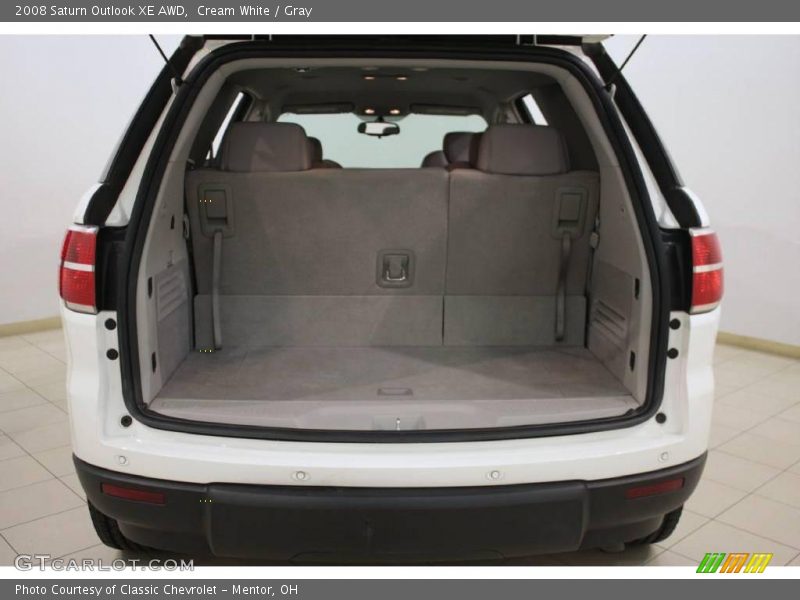 Cream White / Gray 2008 Saturn Outlook XE AWD