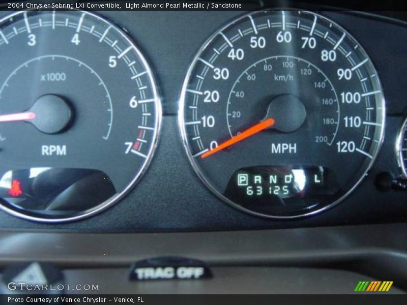 Light Almond Pearl Metallic / Sandstone 2004 Chrysler Sebring LXi Convertible
