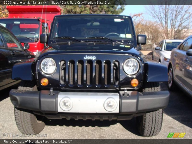 Black / Dark Slate Gray/Medium Slate Gray 2009 Jeep Wrangler Sahara 4x4
