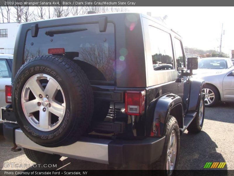 Black / Dark Slate Gray/Medium Slate Gray 2009 Jeep Wrangler Sahara 4x4