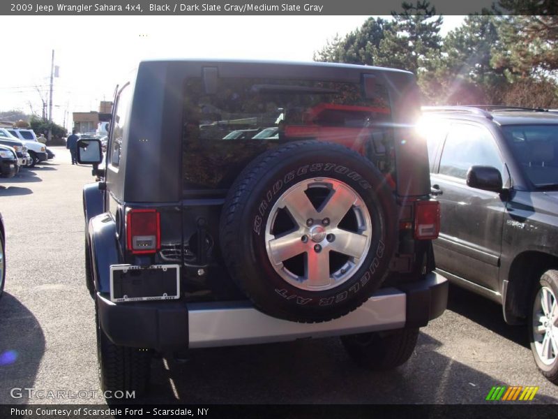 Black / Dark Slate Gray/Medium Slate Gray 2009 Jeep Wrangler Sahara 4x4
