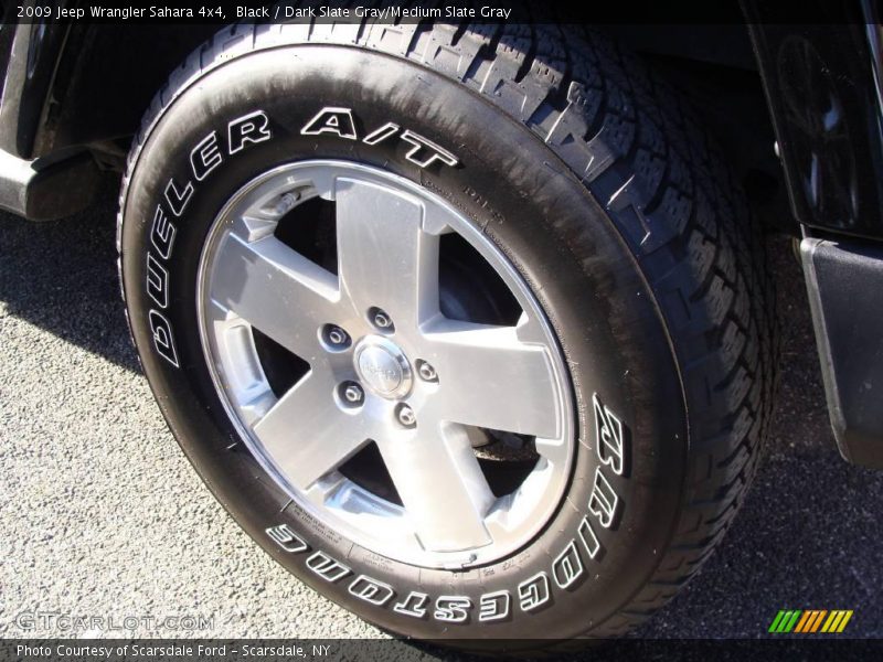 Black / Dark Slate Gray/Medium Slate Gray 2009 Jeep Wrangler Sahara 4x4
