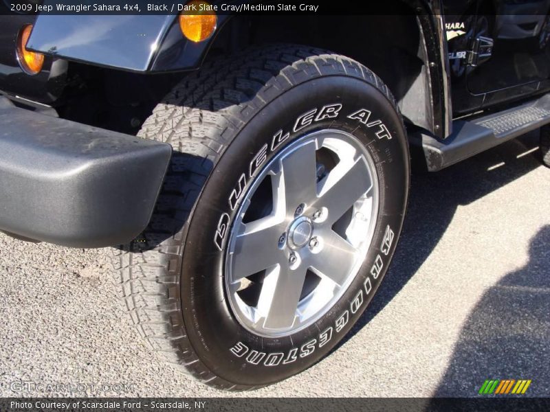 Black / Dark Slate Gray/Medium Slate Gray 2009 Jeep Wrangler Sahara 4x4