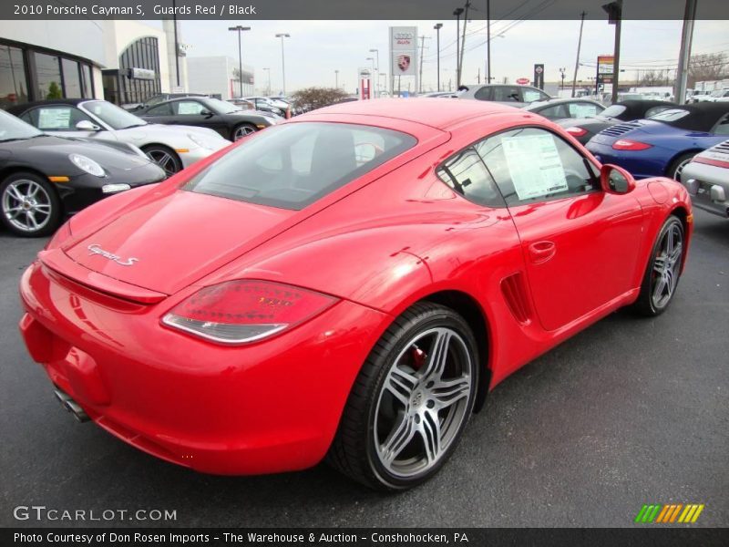 Guards Red / Black 2010 Porsche Cayman S