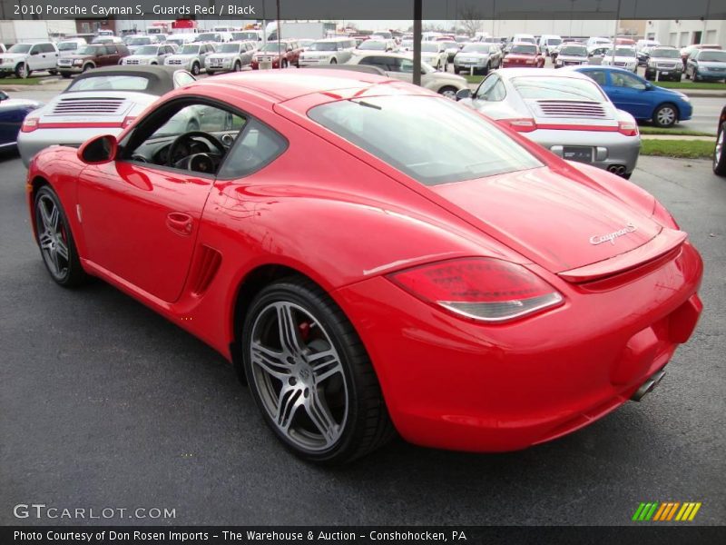 Guards Red / Black 2010 Porsche Cayman S