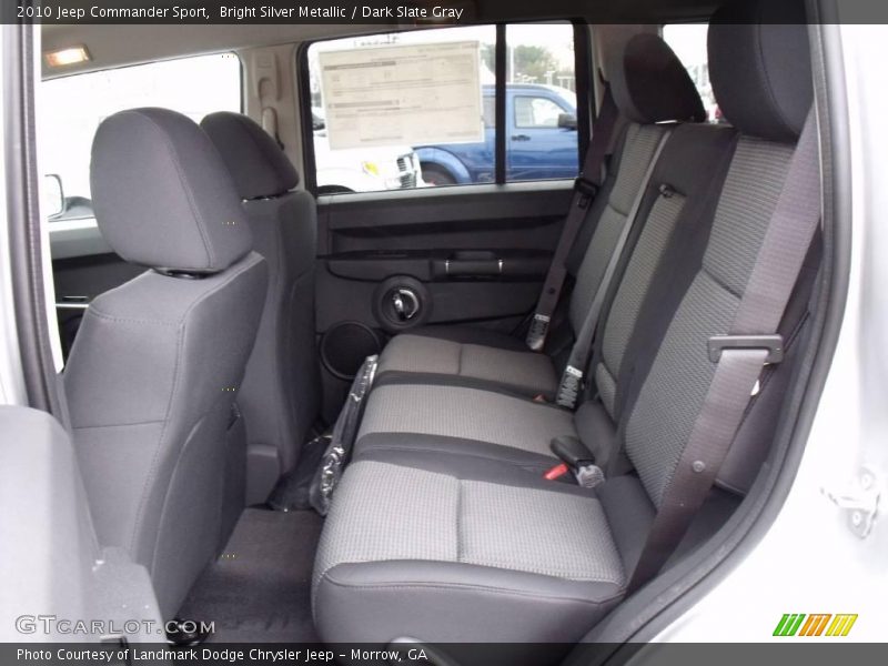 Bright Silver Metallic / Dark Slate Gray 2010 Jeep Commander Sport