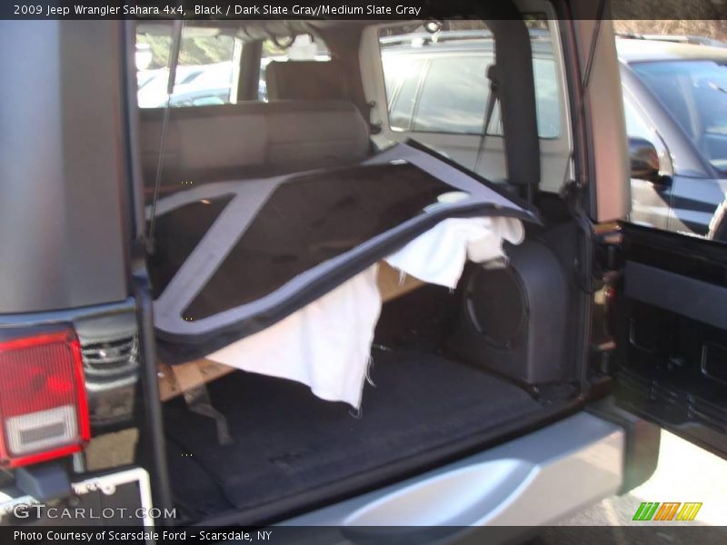 Black / Dark Slate Gray/Medium Slate Gray 2009 Jeep Wrangler Sahara 4x4