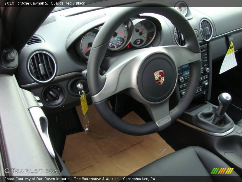 Guards Red / Black 2010 Porsche Cayman S