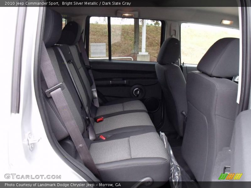 Bright Silver Metallic / Dark Slate Gray 2010 Jeep Commander Sport