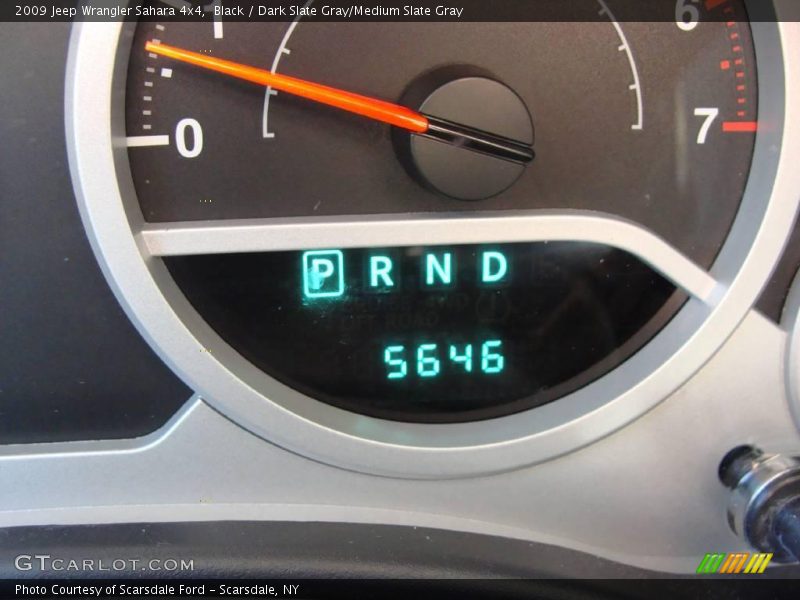 Black / Dark Slate Gray/Medium Slate Gray 2009 Jeep Wrangler Sahara 4x4