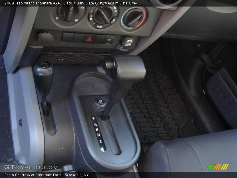 Black / Dark Slate Gray/Medium Slate Gray 2009 Jeep Wrangler Sahara 4x4