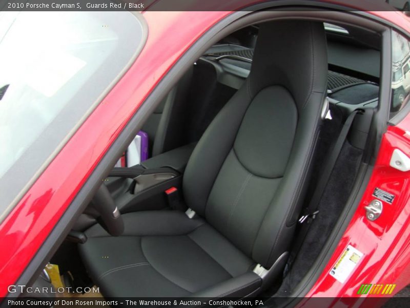 Guards Red / Black 2010 Porsche Cayman S