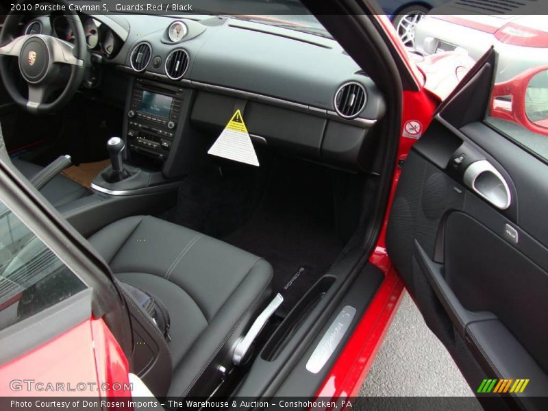 Guards Red / Black 2010 Porsche Cayman S
