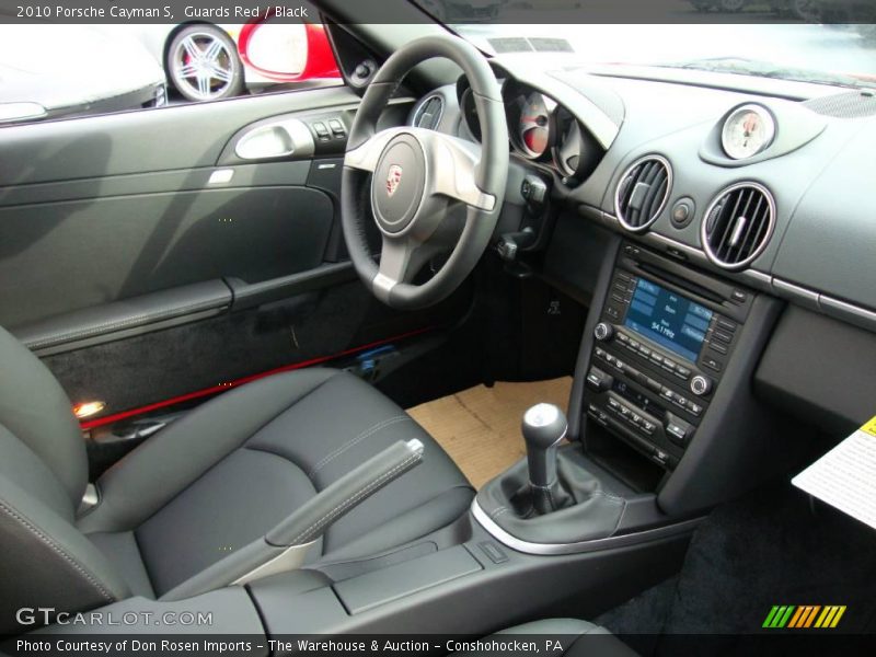 Guards Red / Black 2010 Porsche Cayman S