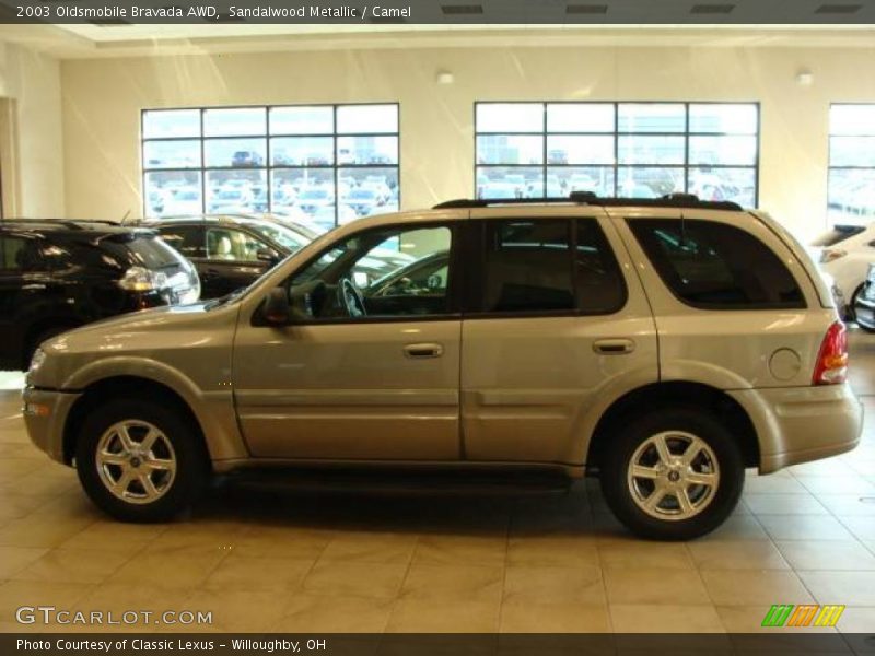 Sandalwood Metallic / Camel 2003 Oldsmobile Bravada AWD