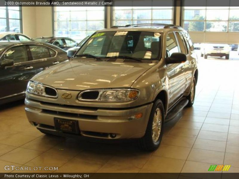 Sandalwood Metallic / Camel 2003 Oldsmobile Bravada AWD
