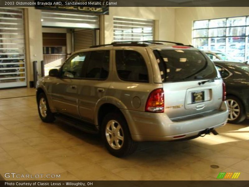 Sandalwood Metallic / Camel 2003 Oldsmobile Bravada AWD