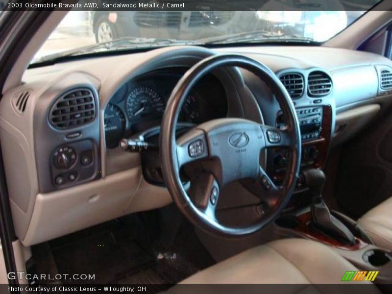 Sandalwood Metallic / Camel 2003 Oldsmobile Bravada AWD