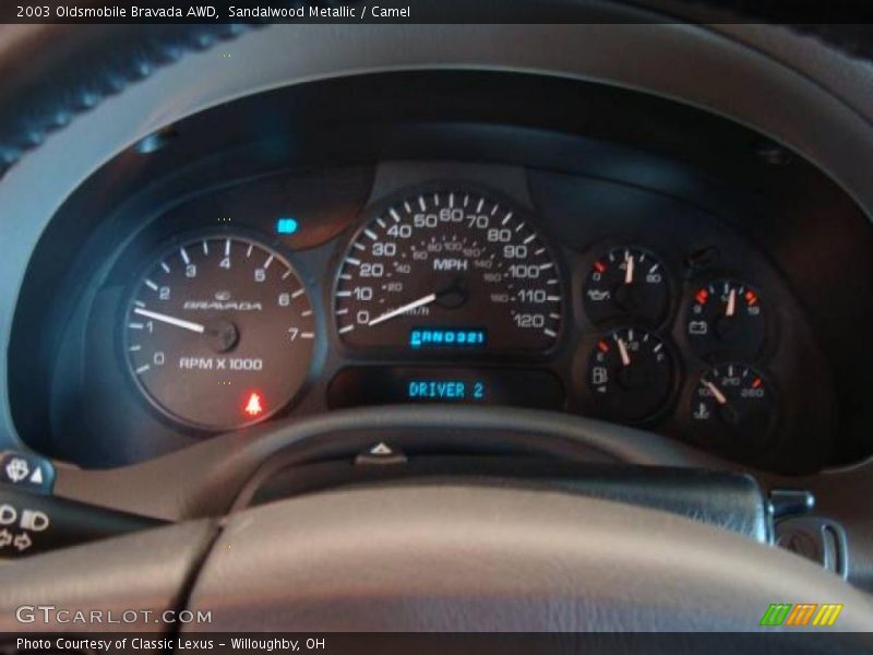 Sandalwood Metallic / Camel 2003 Oldsmobile Bravada AWD