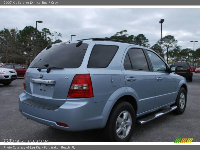 Ice Blue / Gray 2007 Kia Sorento LX