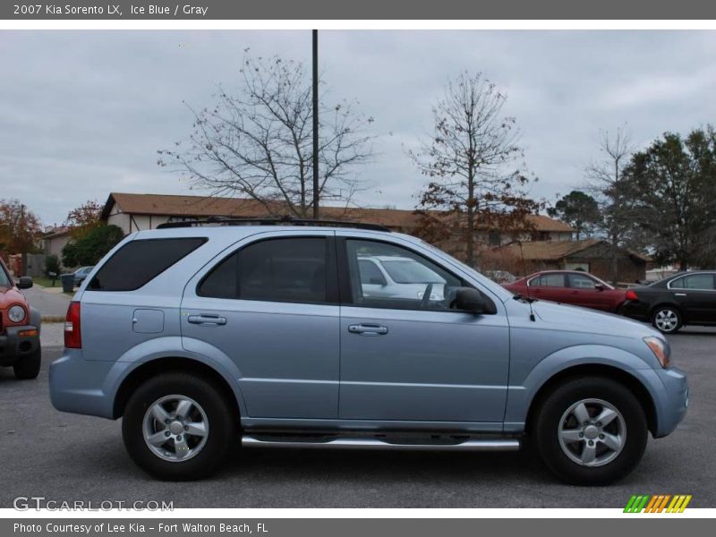 Ice Blue / Gray 2007 Kia Sorento LX