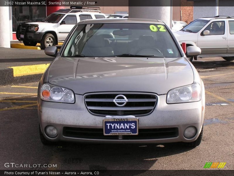 Sterling Mist Metallic / Frost 2002 Nissan Maxima SE