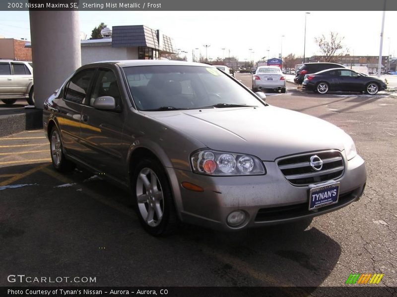 Sterling Mist Metallic / Frost 2002 Nissan Maxima SE