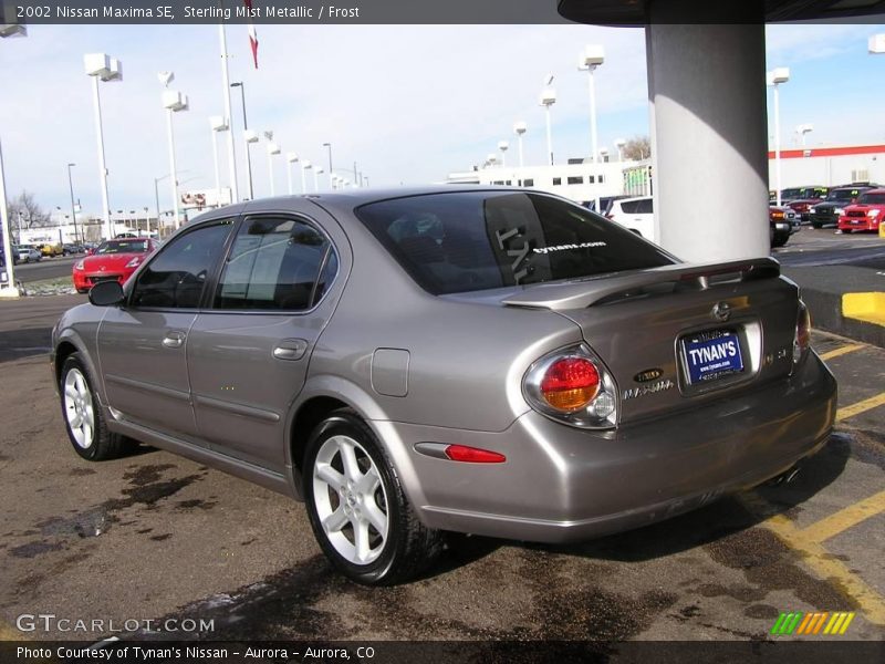 Sterling Mist Metallic / Frost 2002 Nissan Maxima SE
