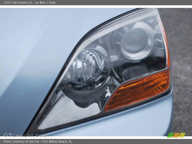 Ice Blue / Gray 2007 Kia Sorento LX