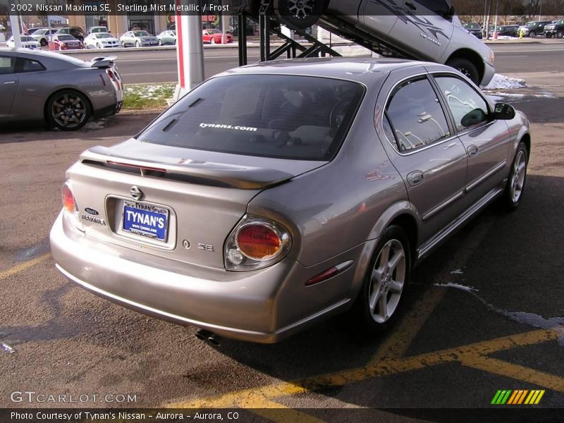 Sterling Mist Metallic / Frost 2002 Nissan Maxima SE