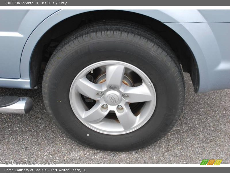 Ice Blue / Gray 2007 Kia Sorento LX