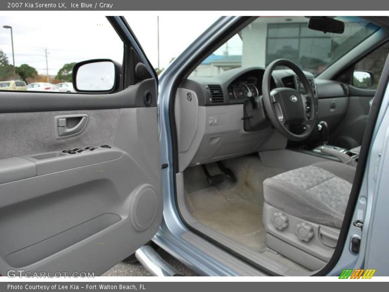 Ice Blue / Gray 2007 Kia Sorento LX