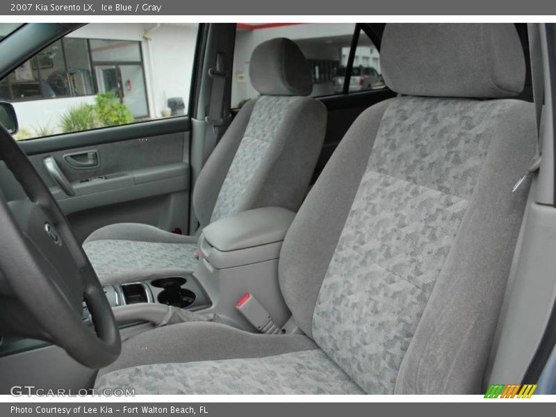 Ice Blue / Gray 2007 Kia Sorento LX