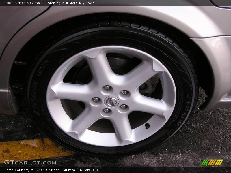 Sterling Mist Metallic / Frost 2002 Nissan Maxima SE