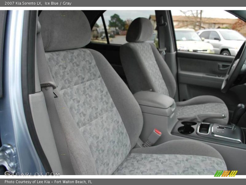 Ice Blue / Gray 2007 Kia Sorento LX