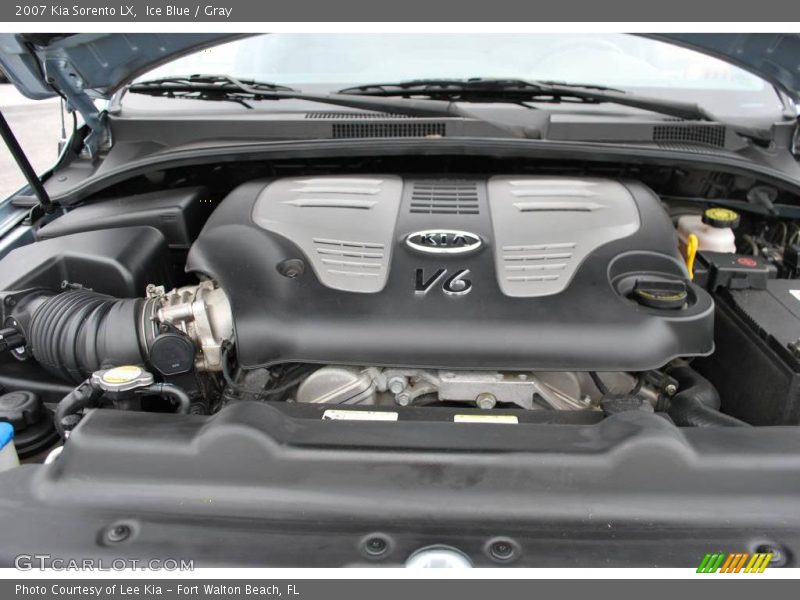 Ice Blue / Gray 2007 Kia Sorento LX