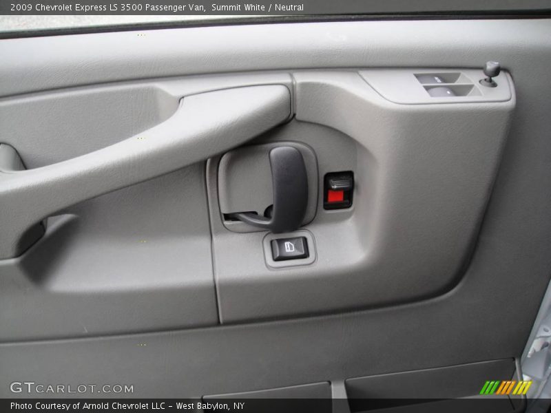 Summit White / Neutral 2009 Chevrolet Express LS 3500 Passenger Van