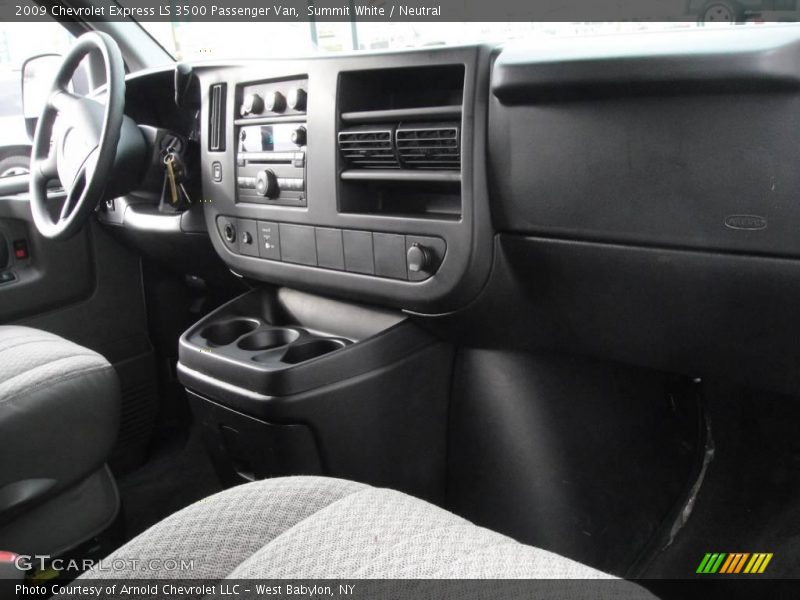 Summit White / Neutral 2009 Chevrolet Express LS 3500 Passenger Van