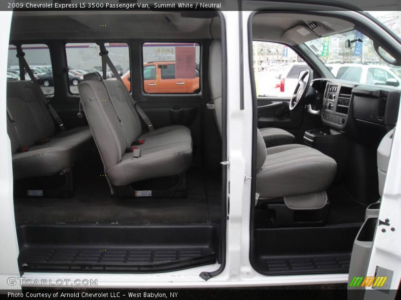 Summit White / Neutral 2009 Chevrolet Express LS 3500 Passenger Van