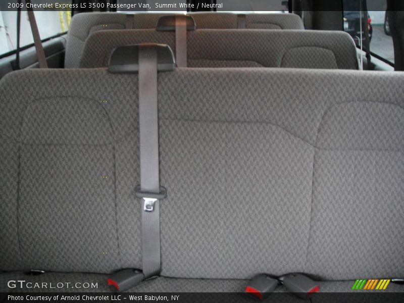 Summit White / Neutral 2009 Chevrolet Express LS 3500 Passenger Van
