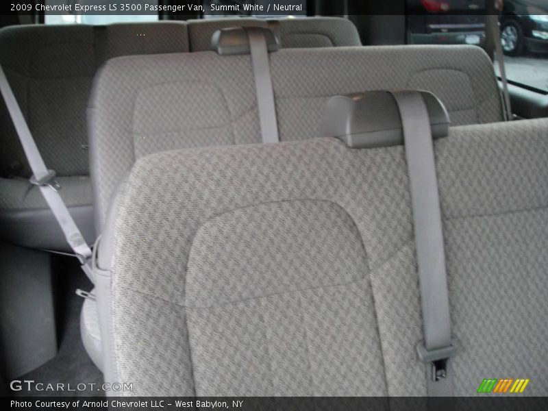 Summit White / Neutral 2009 Chevrolet Express LS 3500 Passenger Van