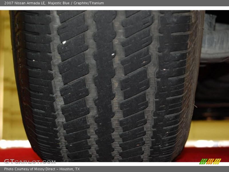 Majestic Blue / Graphite/Titanium 2007 Nissan Armada LE